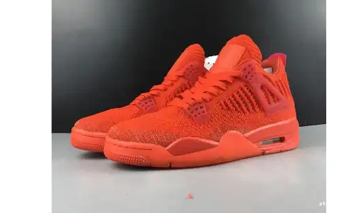 JORDAN 4 AQ3559-600 AQ3559-600 AIR “RED” FLYKNIT 0407